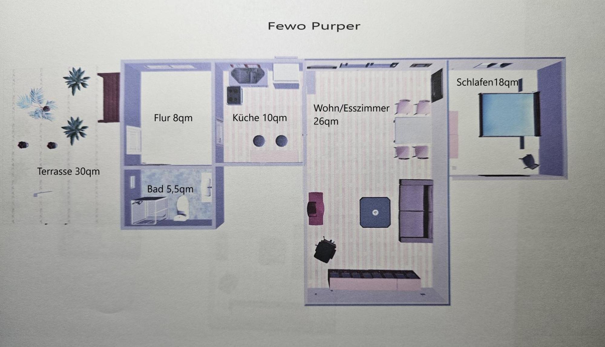 Fewo Purper Apartment Frauenberg ภายนอก รูปภาพ